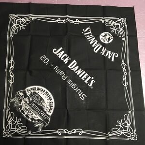 Jack Daniel's Black Bandana Scarf